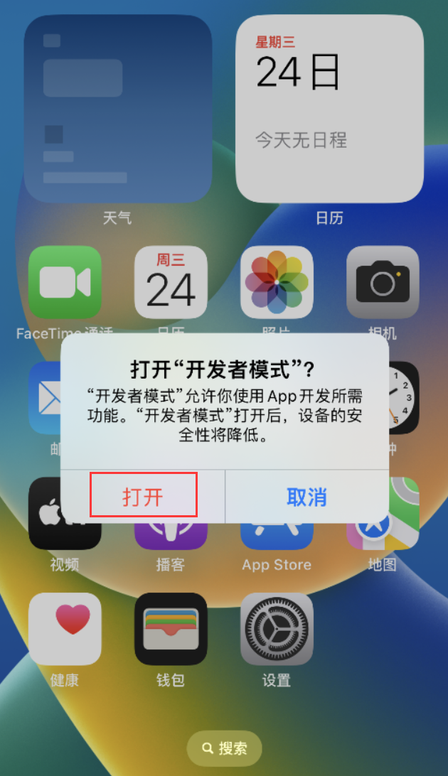 洛宁苹果手机维修分享如何打开开发者模式 