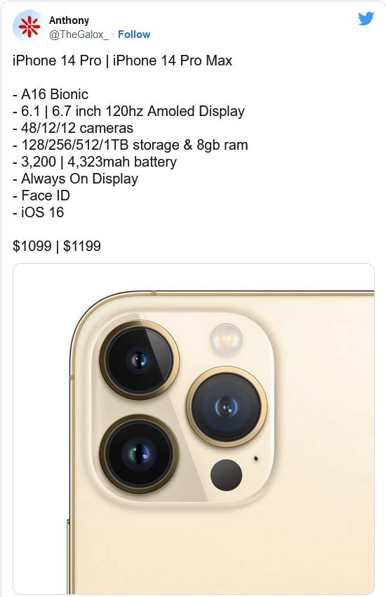 洛宁苹果14维修分享iPhone 14全系涨价 