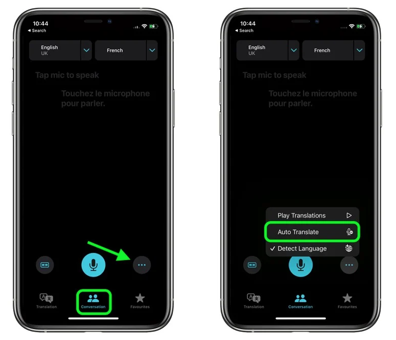 洛宁苹果手机维修分享iOS 15 “翻译” App 新改进 