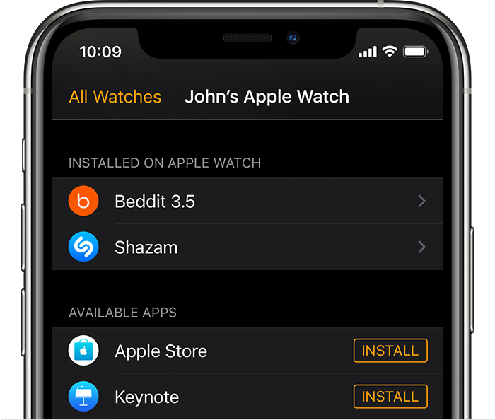 洛宁苹果手机维修分享如何在 Apple Watch 上下载应用 