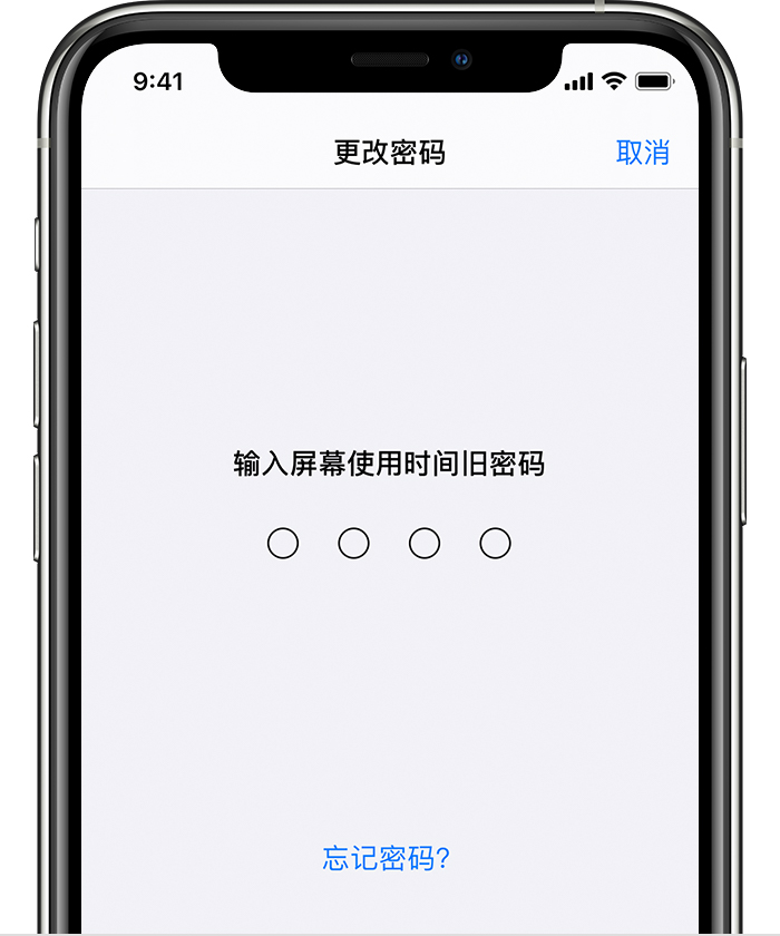 洛宁苹果手机维修分享iOS 14 忘记屏幕使用时间密码怎么办 